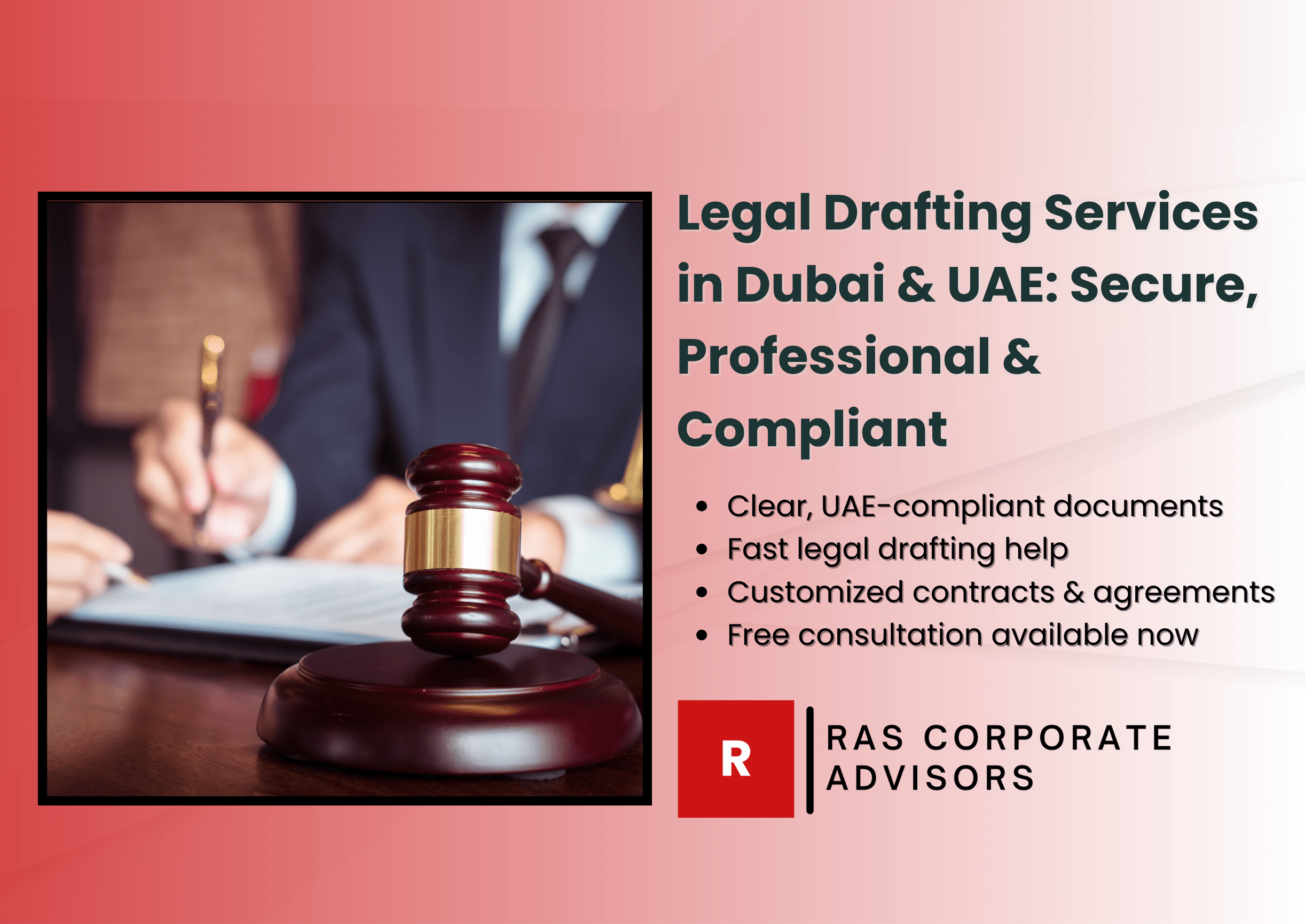 Legal Drafting Services in Dubai & UAE: Secure, Professional & Compliant