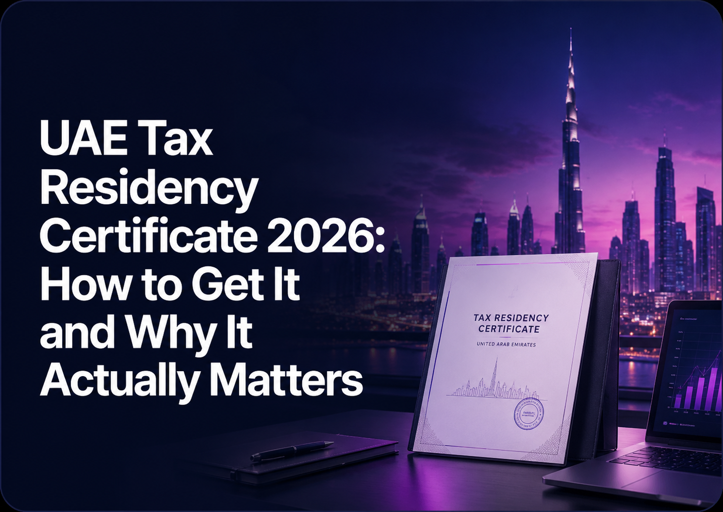 UAE Tax Residency Certificate 2026: How to Get It and Why It Actually Matters