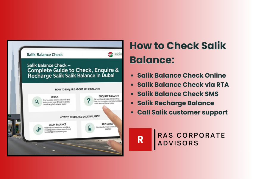 Salik Balance Check – Complete Guide to Check, Enquire & Recharge Salik Balance in Dubai