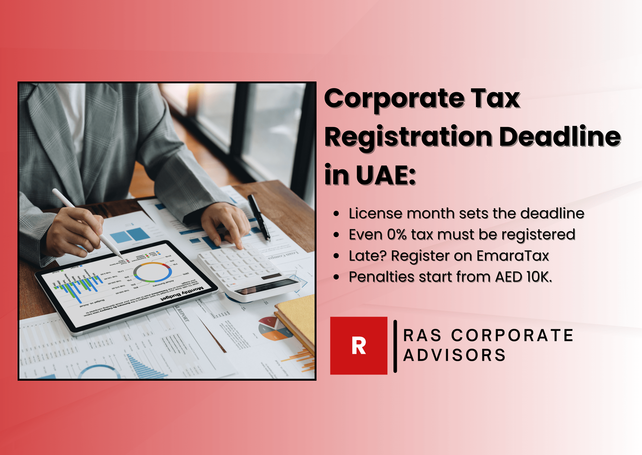 Corporate Tax Registration Deadline in the UAE: : 2025 Guide For Businesses & Individuals