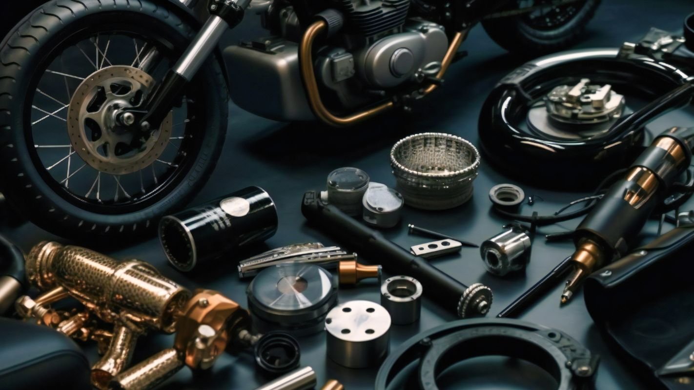 Motorcycles Spare Parts & Accessories Trading Business in Dubai